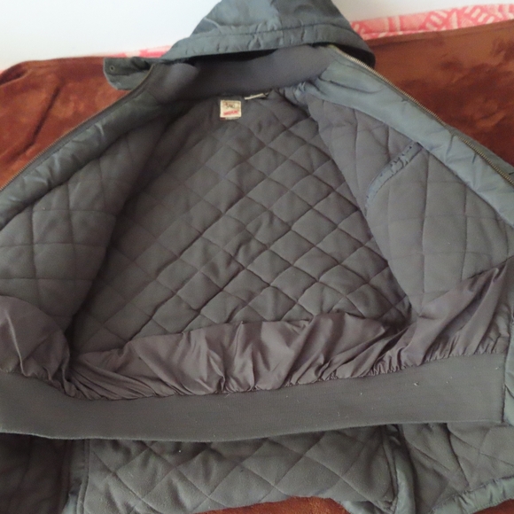 Vintage Triple 5 Soul SZ M Y2K green military syle parka - Picture 4 of 6